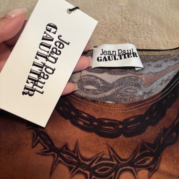 Jean Paul Gaultier mini dress Tattoo Collection - Picture 4 of 5